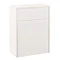 Devon Ivory 600mm Traditional Back To Wall WC Unit Large Image