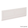 Devon Ivory Single Ended Traditional Bath with Panels Feature Large Image