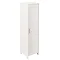 Devon Ivory Traditional Tall Storage Cabinet Large Image