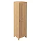 Devon Oak Traditional Tall Storage Cabinet Large Image