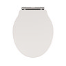 Devon Ryther Close Coupled Toilet with Ivory Soft Close Seat Feature Large Image