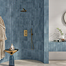 Dewsbury Rustic Matt Blue Wall Tiles 75 x 300mm