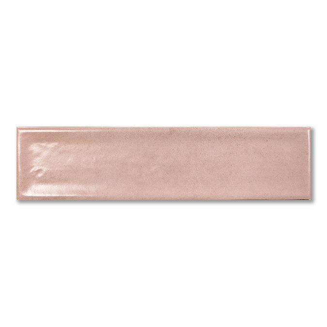 Dewsbury Rustic Matt Pink Wall Tiles 75 x 300mm