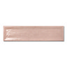 Dewsbury Rustic Matt Pink Wall Tiles 75 x 300mm