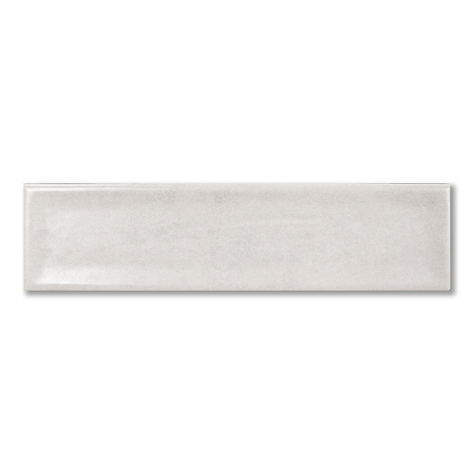 Dewsbury Rustic Matt White Wall Tiles 75 x 300mm