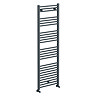 Diamond Heated Towel Rail - 500mm x 1600mm - Anthracite - Straight