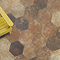 Dolores Brown Hexagon Stone Effect Wall & Floor Tiles - 200 x 240mm