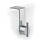 Dolphin - 15mm Over Door Hook - Satin Stainless Steel - DH480SS Large Image