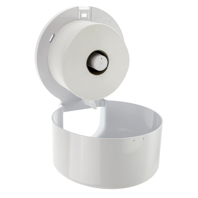 Dolphin - Excel Plastic Mini Jumbo Toilet Paper Dispenser - BC325W  Profile Large Image