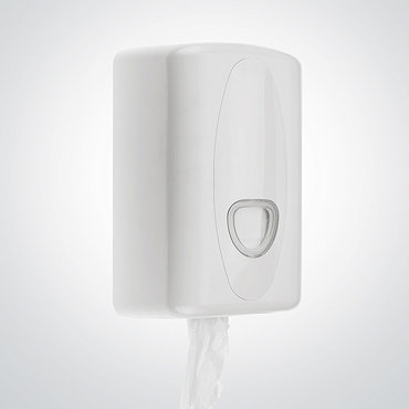 Dolphin - Plastic Mini Centre-Feed Dispenser - BC8310W  Profile Large Image