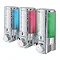Dolphin - Triple Plastic Shower Dispenser - Chrome - BC624-3C Large Image