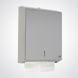 Dolphin Stainless Steel Maxi Paper Towel Dispenser - BC928 Large Image