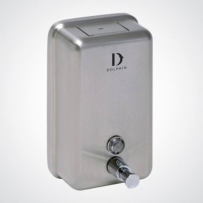 Dolphin - Stainless Steel Vertical Soap Dispenser - BC923 Large Image