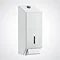 Dolphin - Surface Mounted Metal Soap Dispenser - White - BC924W Large Image