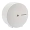 Dolphin White Metal Mini Jumbo Toilet Paper Dispenser - BC925W Large Image