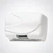 Dolphin - Wide Body Hot Air Hand Dryer - White - BC2200W Large Image