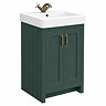 Door for Chatsworth 525mm Traditional Green Vanity Unit