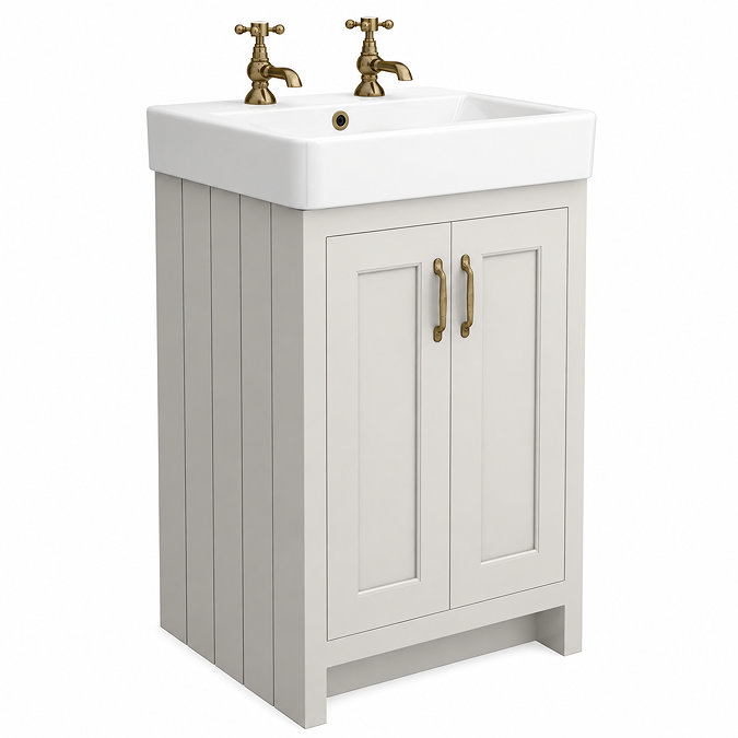 Door for Chatsworth 525mm Traditional Grey Vanity Unit