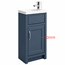 Door for Chatsworth Traditional Blue 400mm Small Vanity Unit