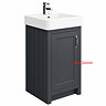 Door for Chatsworth Traditional Graphite Vanity Unit 425mm