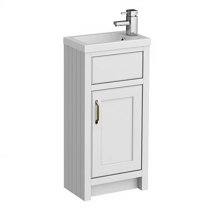 Door for Chatsworth Traditional White 400mm Small Vanity Unit