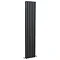 Double Panel Designer Radiator 1800 x 354mm - Anthracite - Ex Display Large Image