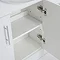 Premier Dove High Gloss White Vanity Unit with Basin W610 x D330mm - VTY036 Feature Large Image