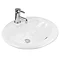 Dover 1TH Round Inset Counter Basin - 520 x 450mm - DO001 Large Image