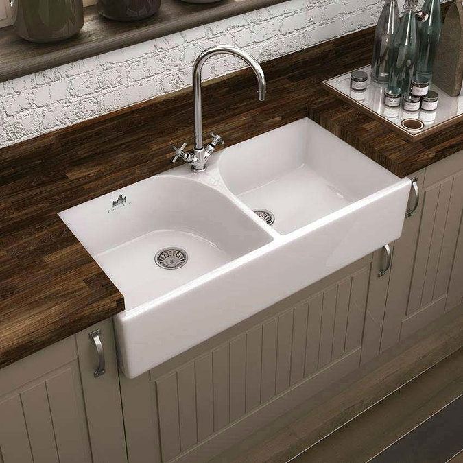 Downton Abbey Athlone Butler Kitchen Sink - W795xD500mm  Profile Large Image
