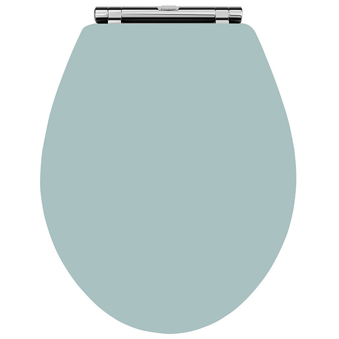 Downton Abbey Carlton Close Coupled Traditional Bathroom Suite - Duck Egg Blue  Standard Large Image