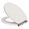 Downton Abbey Carlton Ivory Wooden Soft Close Toilet Seat Profile Large Image