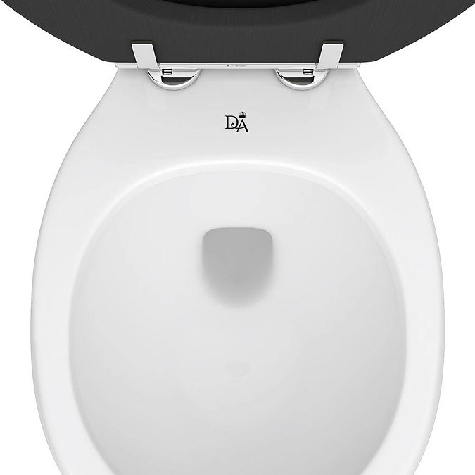 Downton Abbey Carlton Low Level Toilet + Soft Close Seat  Profile Large Image