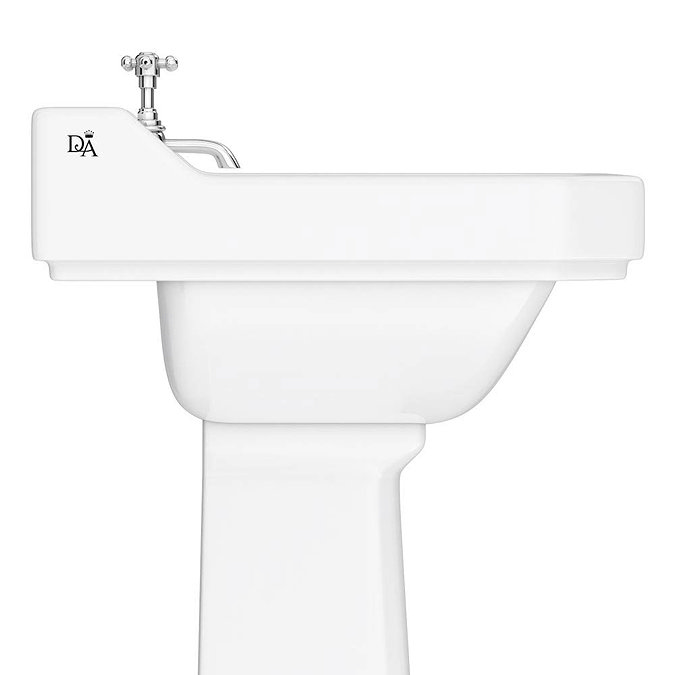 Downton Abbey Carlton Traditional Basin & Pedestal - 500mm Wide Profile Large Image