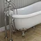 Downton Abbey Chrome Standpipes Free Standing Legs Profile Large Image