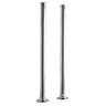 Downton Abbey Chrome Standpipes Free Standing Legs Large Image