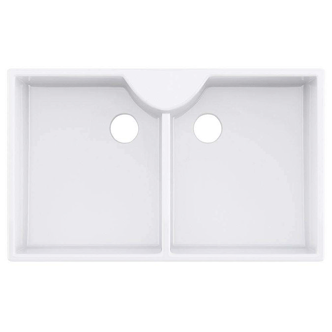 Downton Abbey Double Butler Kitchen Sink - W895xD500mm - DAFC910 Profile Large Image