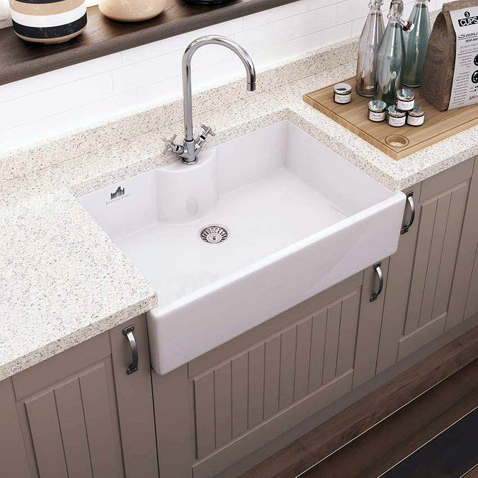 Downton Abbey Oxford Butler Kitchen Sink - W795xD500mm  Feature Large Image