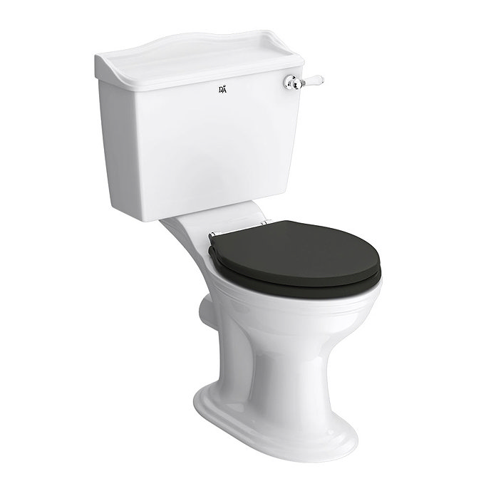 Downton Abbey Ryther Close Coupled Toilet + Soft Close Seat Large Image