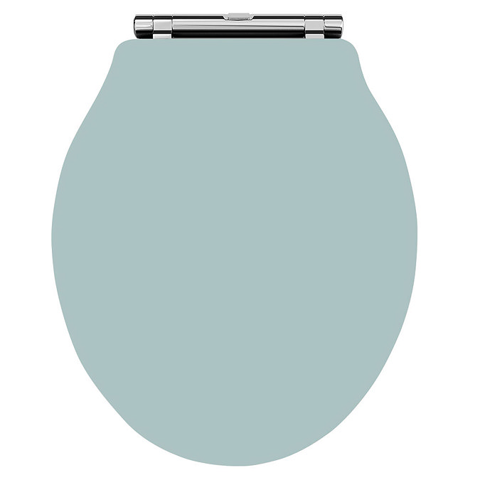 Downton Abbey Ryther Close Coupled Traditional Bathroom Suite - Duck Egg Blue Standard Large Image