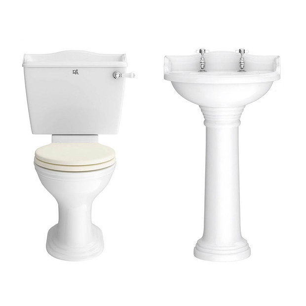 Downton Abbey Ryther Bathroom Suite Ivory Victorian Plumbing