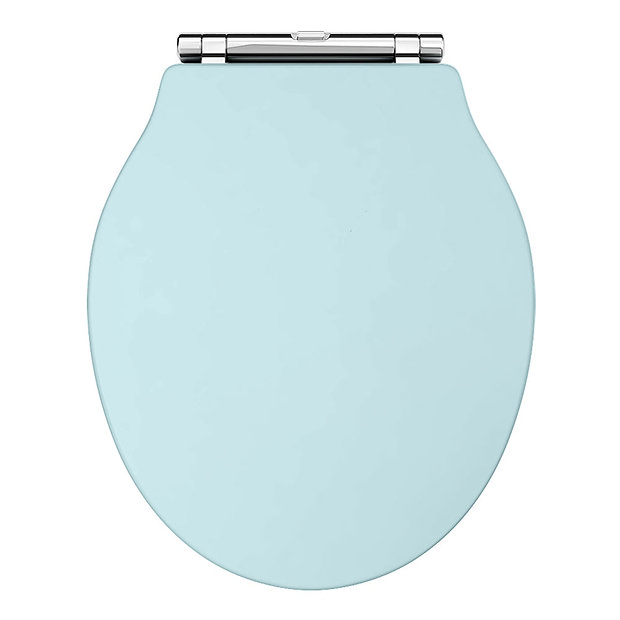 Old London Ryther Duck Egg Blue Wooden Soft Close Toilet Seat ...