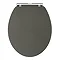 Downton Abbey Traditional 800mm Charcoal Sink Vanity Unit + High Level Toilet additional Large Imag