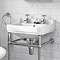 Downton Abbey Traditional Basin Taps - Chrome Standard Large Image