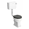 Downton Abbey Traditional Charcoal Sink Vanity Unit + Low Level Toilet Profile Large Image