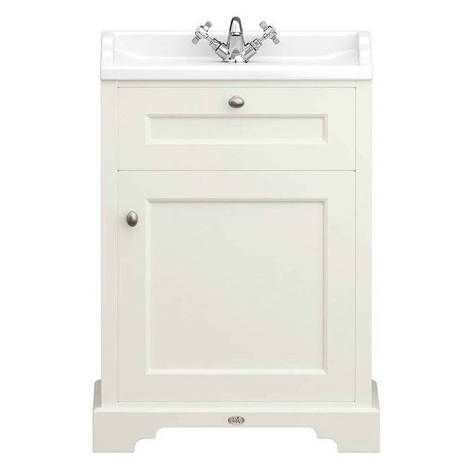 Downton Abbey Traditional Ivory Sink Vanity Unit + Low Level Toilet  Feature Large Image