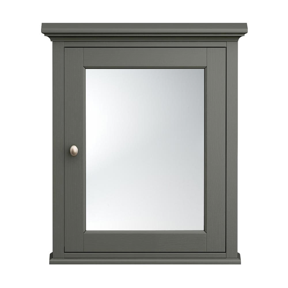 Old London Cabinet Charcoal | Mirrored Bathroom Cabinets