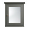 Old London Traditional Mirror Cabinet (650mm Wide - Charcoal)  Standard Large Image