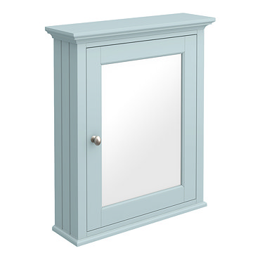 Old London Traditional Mirror Cabinet (650mm Wide - Duck Egg Blue)  Profile Large Image