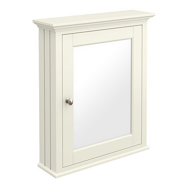 Old London Traditional Mirror Cabinet (650mm Wide - Ivory)  Profile Large Image
