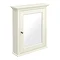 Old London Traditional Mirror Cabinet (650mm Wide - Ivory) Large Image